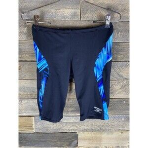 The Finals Men's Swim Jammers Black Blue Endurotech Sz 25" Waist